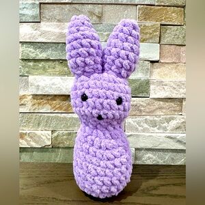Hand crafted peeps bunny plushies Made to order